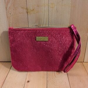 Ipsy Pink Clutch Bag